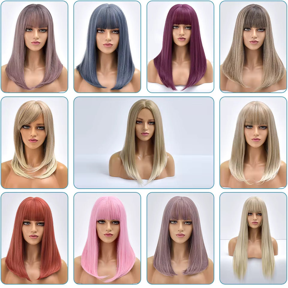 Basic feature of Synthetic Hair Wigs