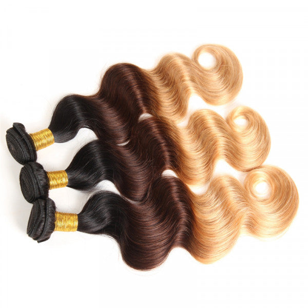 1B/4/27 Body wave 12A Virgin Hair bundles  1PC