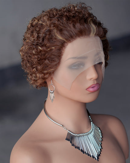 Pixie Cut Wig 13*1 lace part ---JK2016---4/27---buy 1 get 2