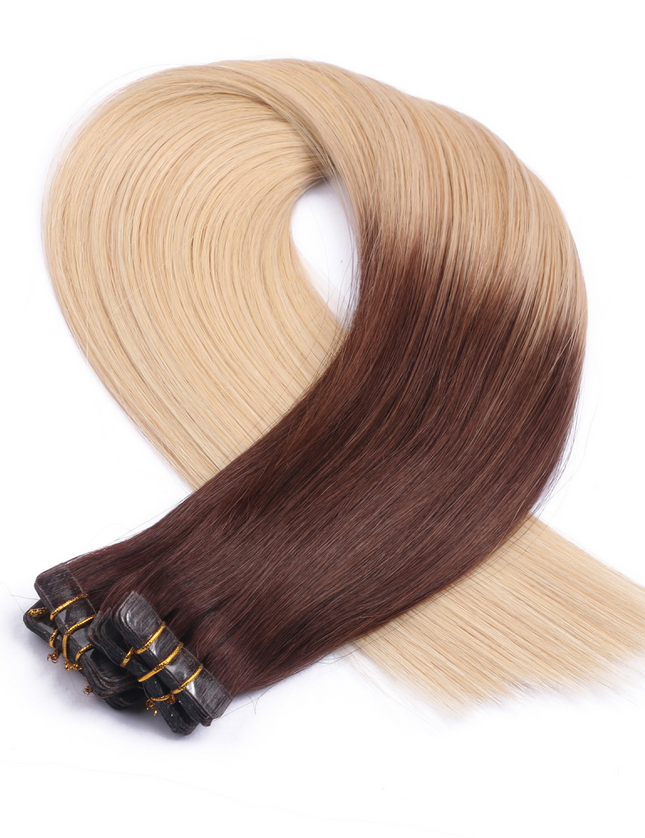 tape in hair extensions---Ombre Color 2 and 60