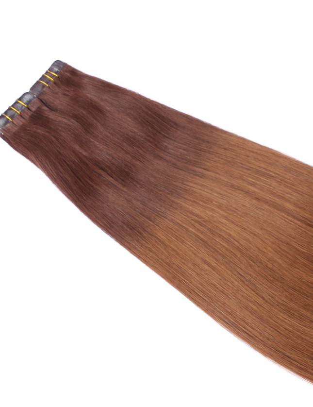 tape in hair extensions---Ombre Color 2 and 8