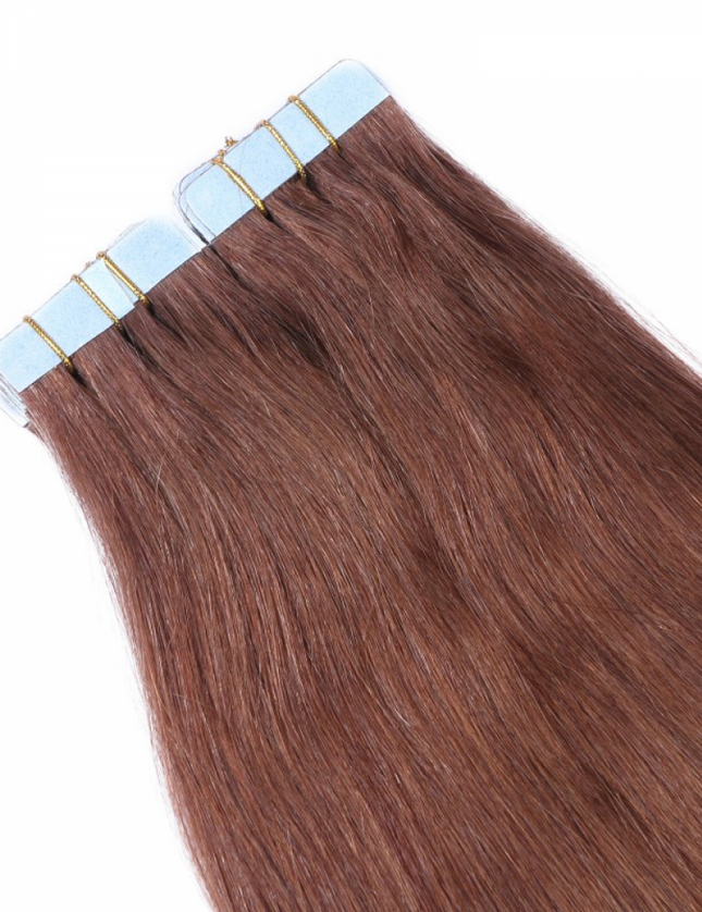 tape in hair extensions---Ombre Color 4/8