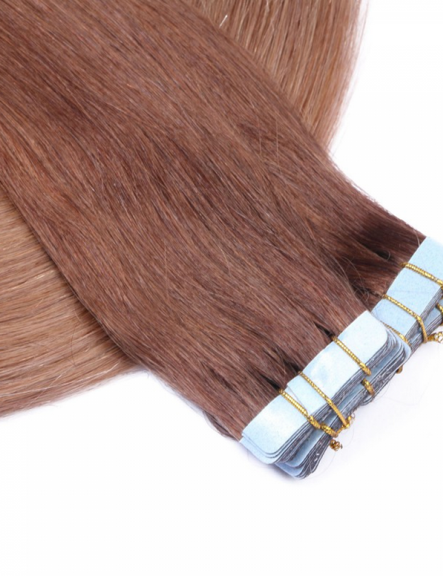tape in hair extensions---Ombre Color 4/8