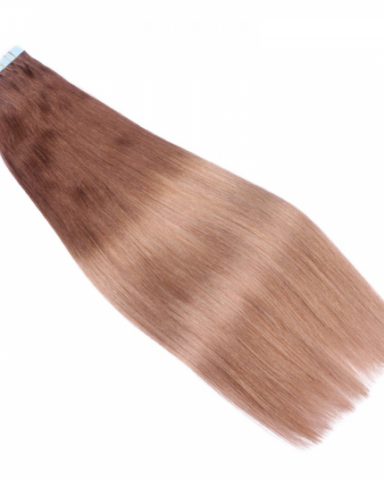 tape in hair extensions---Ombre Color 4/8