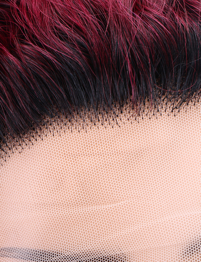 Pixie Cut Wig 13*1 lace part ---JK2016---T1B/99#---buy 1 get 2