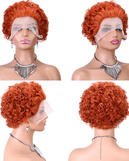 Pixie Cut Wig 13*1 lace part ---JK2016---350#---buy 1 get 2