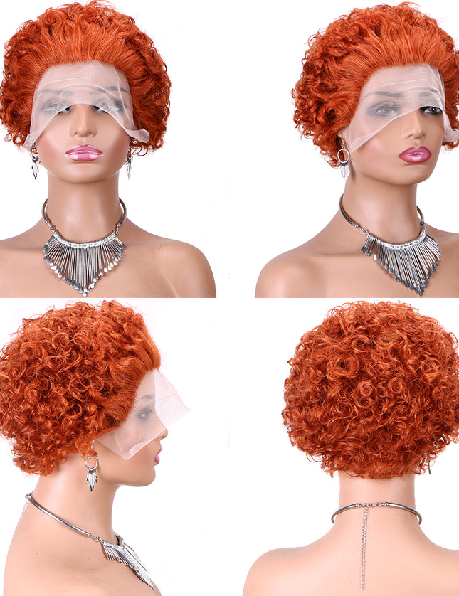 Pixie Cut Wig 13*1 lace part ---JK2016---350#---buy 1 get 2