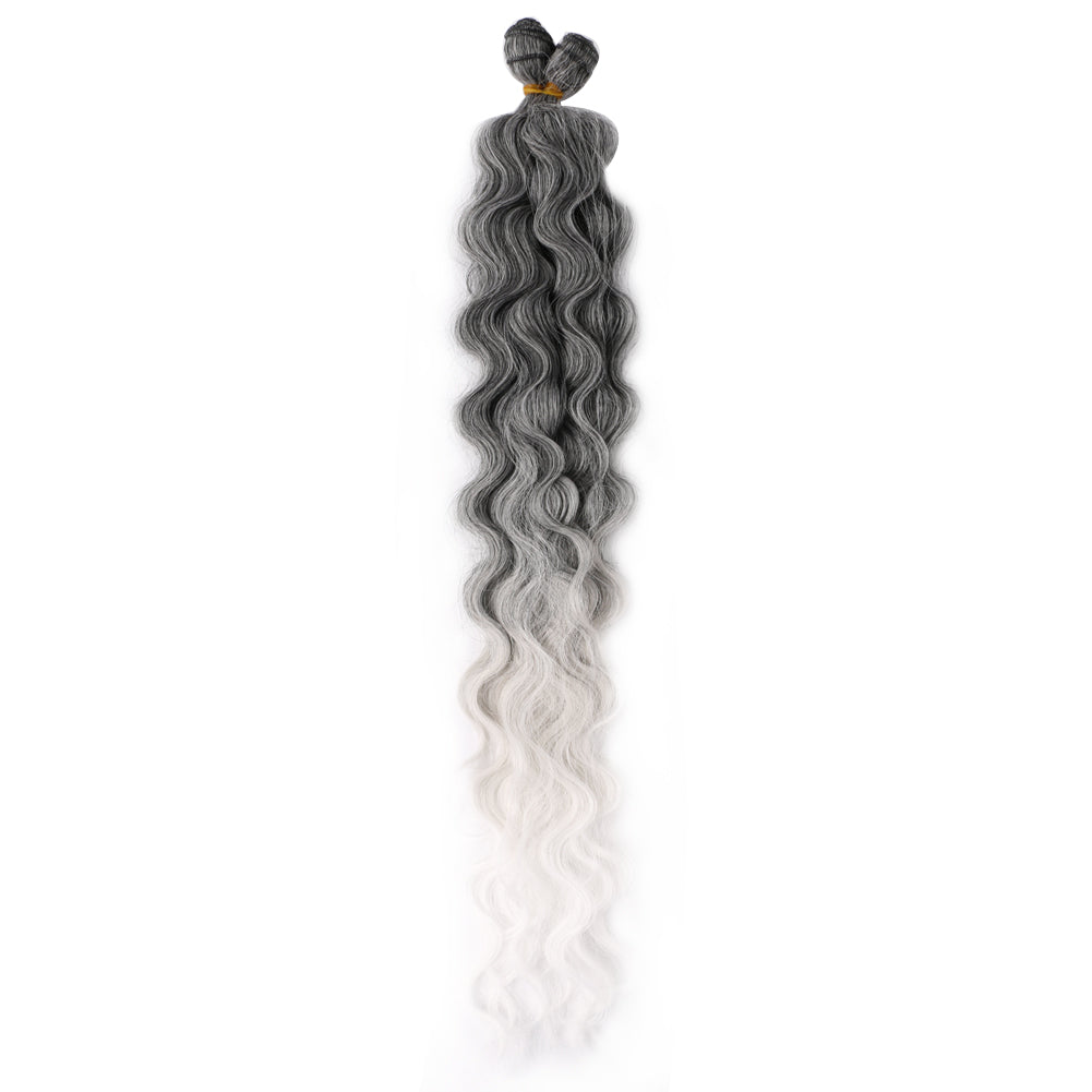 Fiber body wave Six Piece Set Hair weft-4