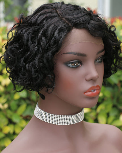 Pixie Cut Wig 13*4*1 lace part -Model--9003-1B#