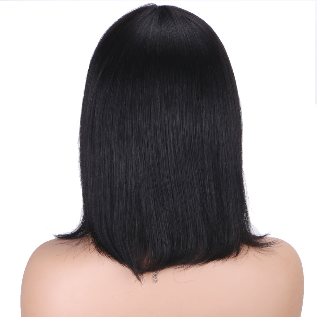 Machine made pixie cut wig---JK9030---12 inch--- RMB 155