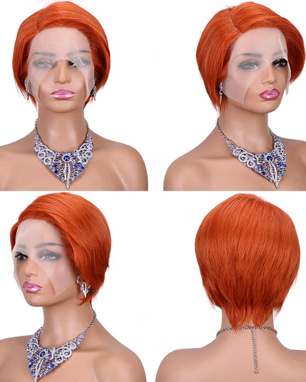 Pixie Cut Wig 13*4*1 lace part --9164---350#---pay 1 get 2