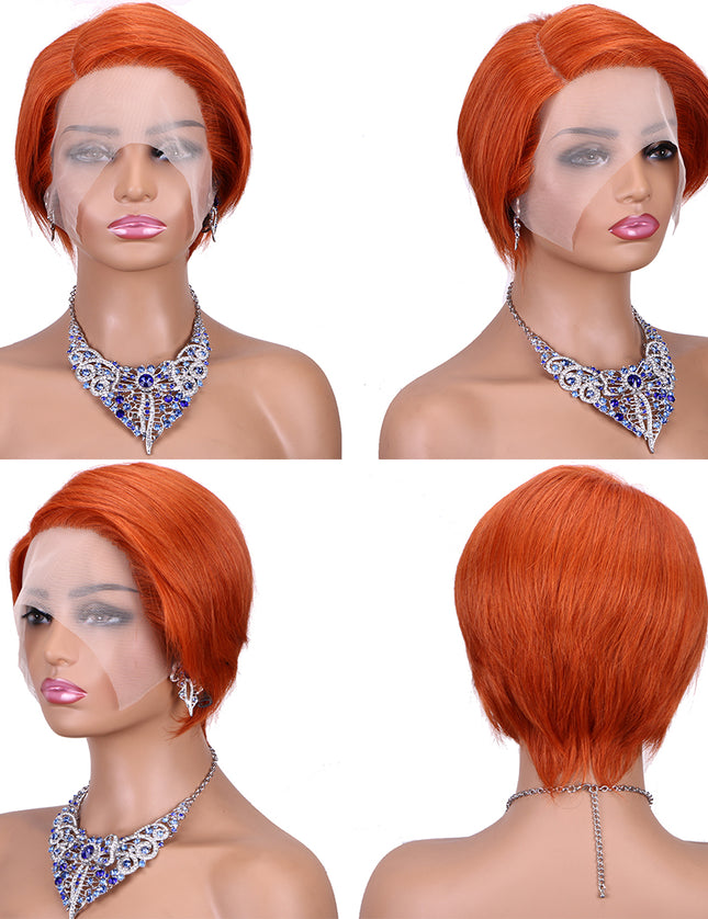 Pixie Cut Wig 13*4*1 lace part --9164---350#---pay 1 get 2