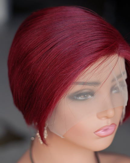 Pixie Cut Wig 13*4*1 lace part --9164---pay 1 get 2