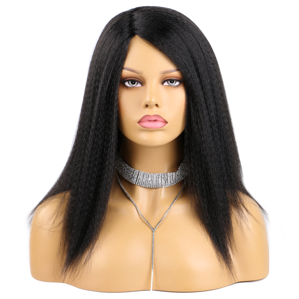 Fiber YAKI wig- 14 Inch-color 1B