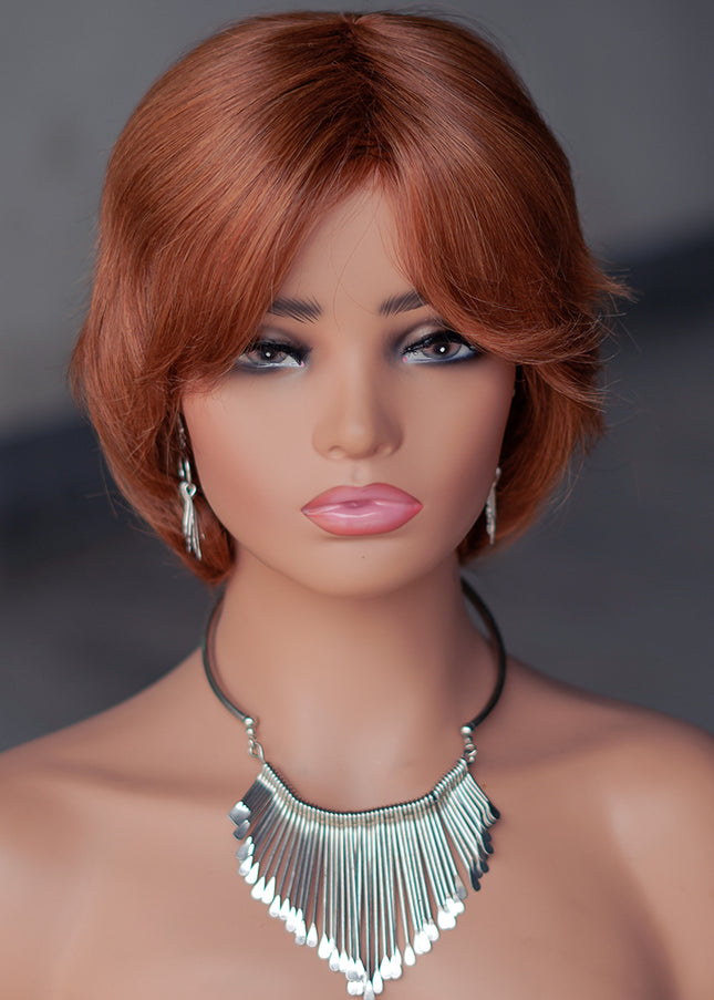 Machine made pixie cut wig---#30----JKF661---pay 1 get 2