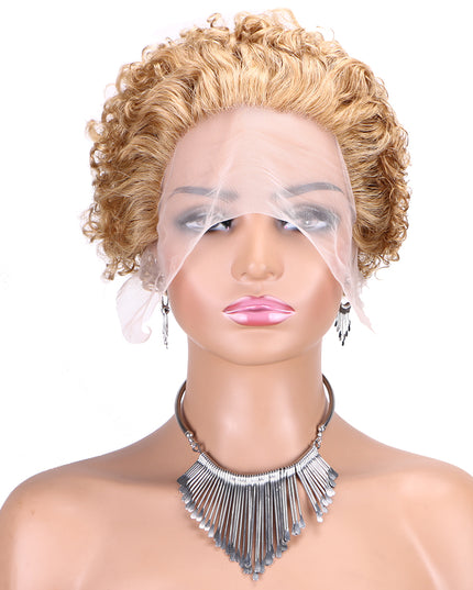 Pixie Cut Wig 13*1 lace part---JK2016---27#---buy 1 get 2