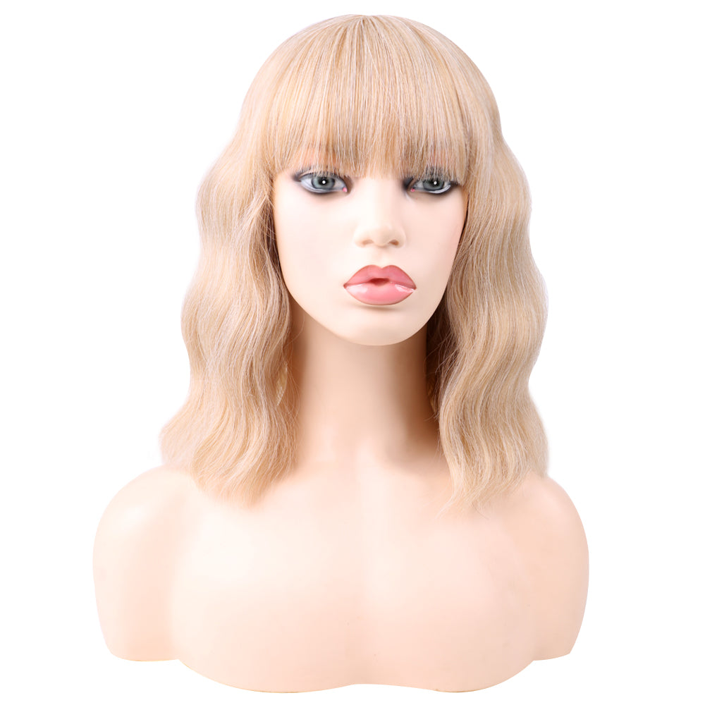 Halloween bangs bob wig fiber cosplay mechanism-27/613