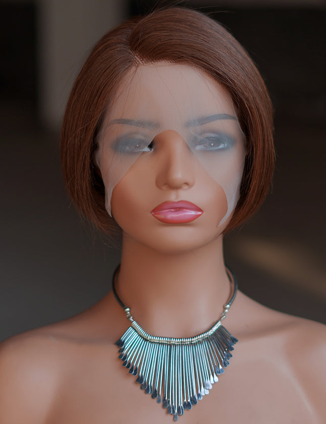 Pixie Cut Wig 13*4*1 lace part --9164-4#---pay 1 get 2