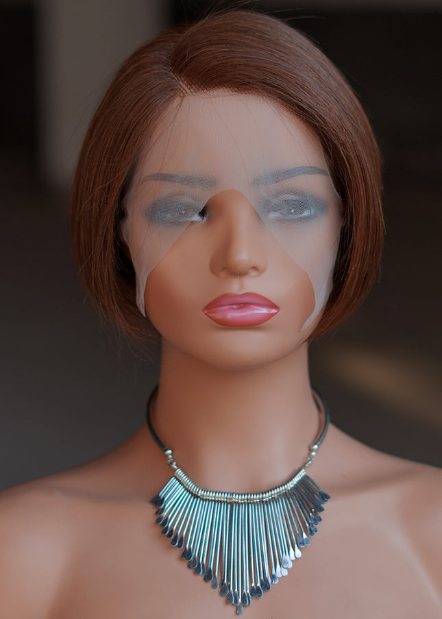 Pixie Cut Wig 13*4*1 lace part --9164-4#---pay 1 get 2