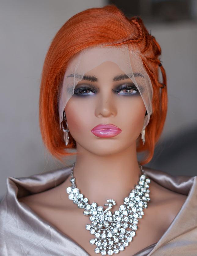 Pixie cut wig 13x4 Lace Frontal Wig---#350---JK045