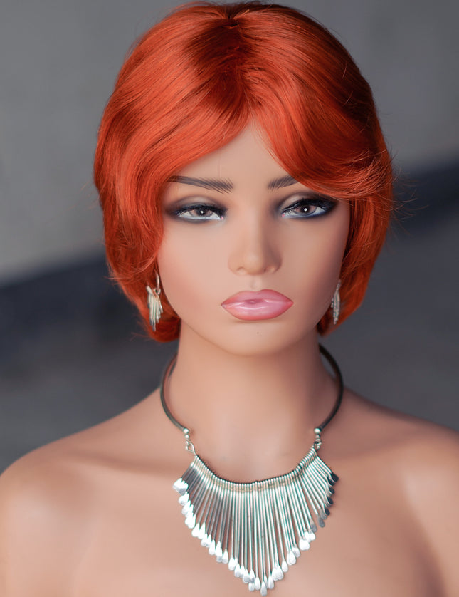 Machine made pixie cut wig---#350---JKF661--- pay 1 get 2