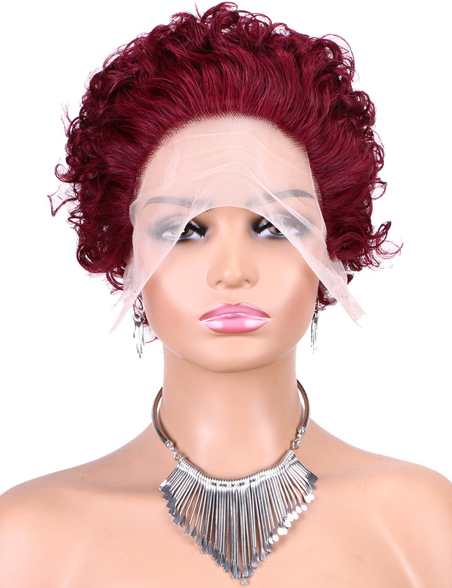Pixie Cut Wig 13*1 lace part ---JK2016---99#---buy 1 get 2