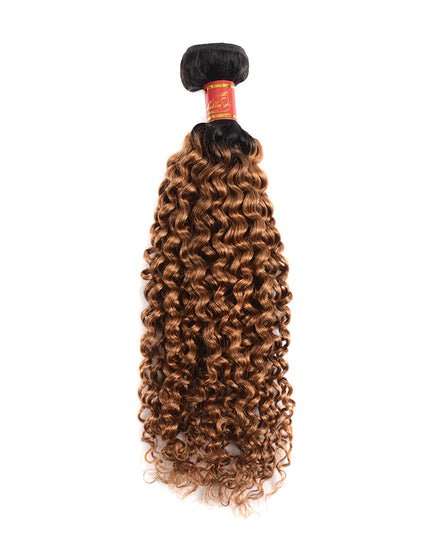 1B/30 curly Brazilian Virgin Hair bundles 1pc