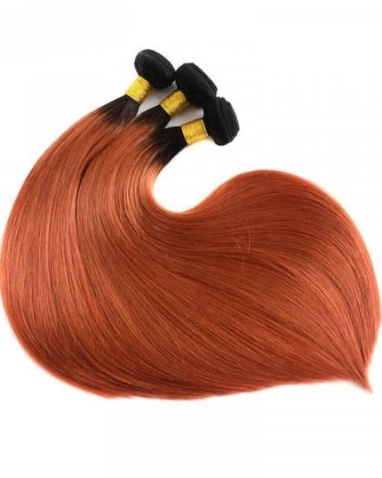 #1B/350 straight  12A Virgin Hair bundles 1 PC