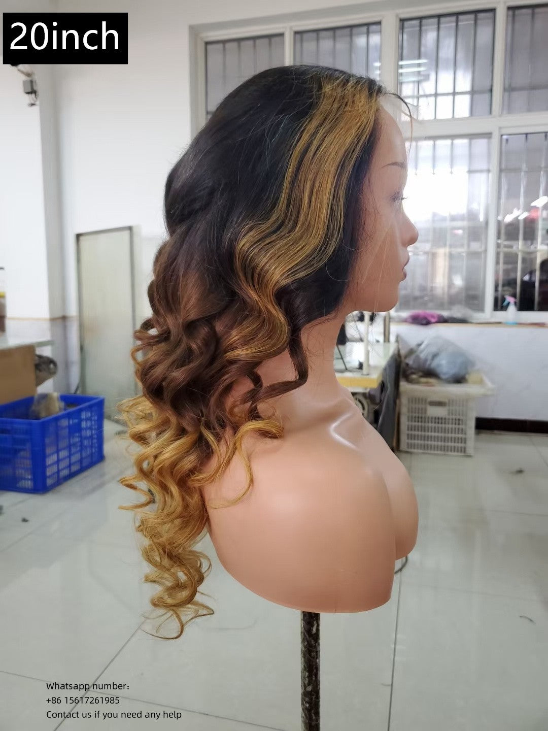 1b/4/27 Big loose Lace Frontal 13x4，180% density 100% Virgin Human Hair Transparent LACE Wig