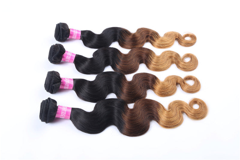 1B/4/30  Body wave  Virgin Hair bundles  10A  1PC