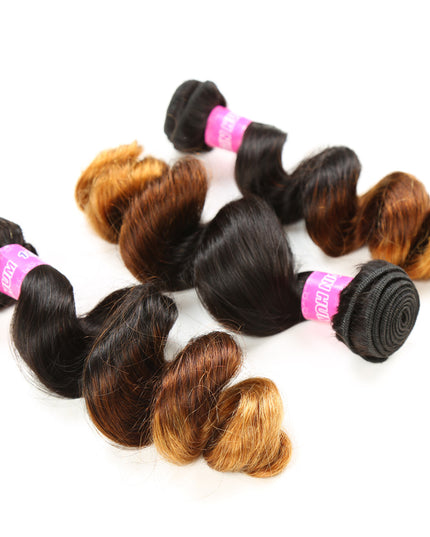 Loose wave 1B/4/30 Virgin  humanHair bundles 1pc 12A