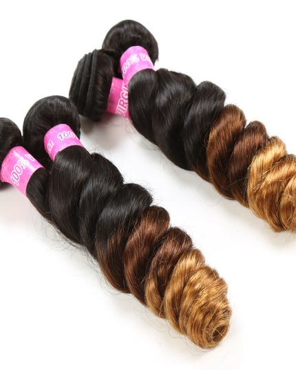 Loose wave 1B/4/30 Virgin  humanHair bundles 1pc 12A