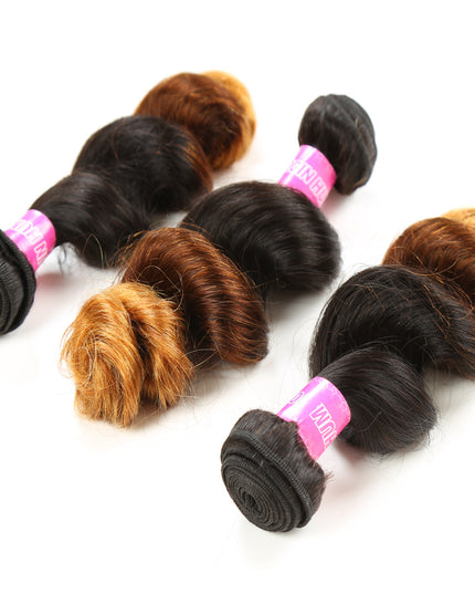 Loose wave 1B/4/30 Virgin  humanHair bundles 1pc 12A
