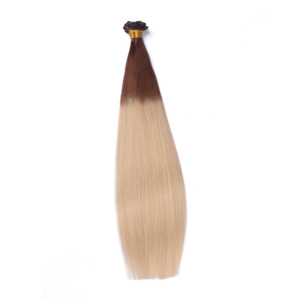 U tip hair extensions- Ombre 4/60 Color