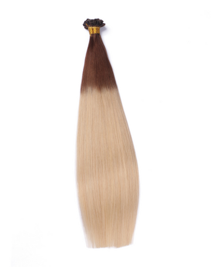 U tip hair extensions- Ombre 4/60 Color
