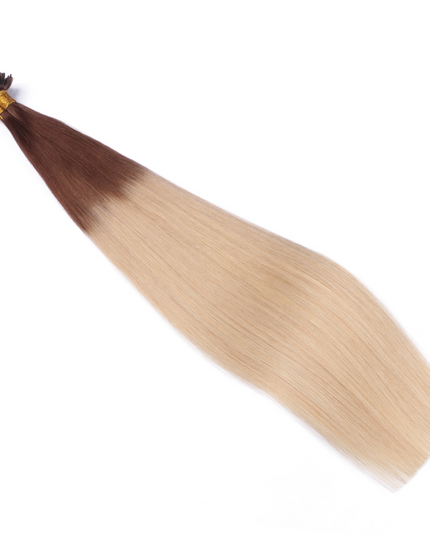 U tip hair extensions- Ombre 4/60 Color