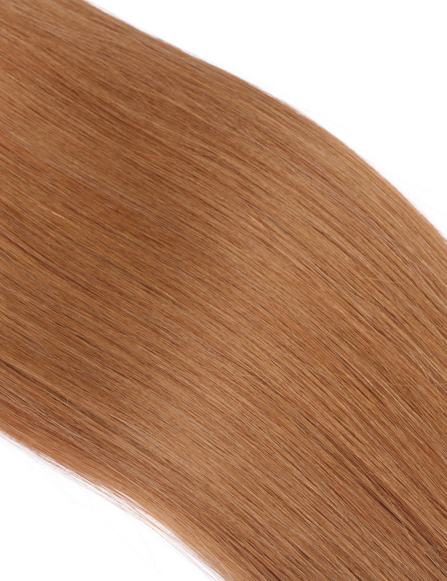 U tip hair extensions---Ombre Color #6/27