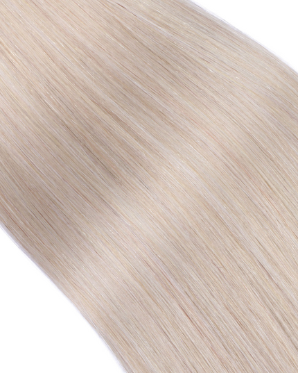 U tip hair extensions- Grey color