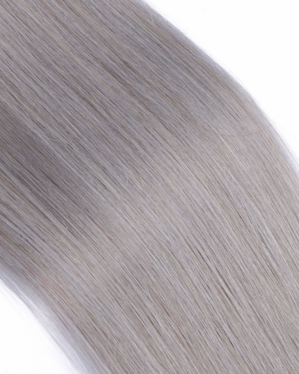 U tip hair extensions- Silver color