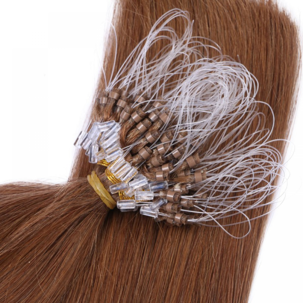 Micro ring hair extensions---Color 8