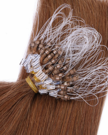 Micro ring hair extensions---Color 8