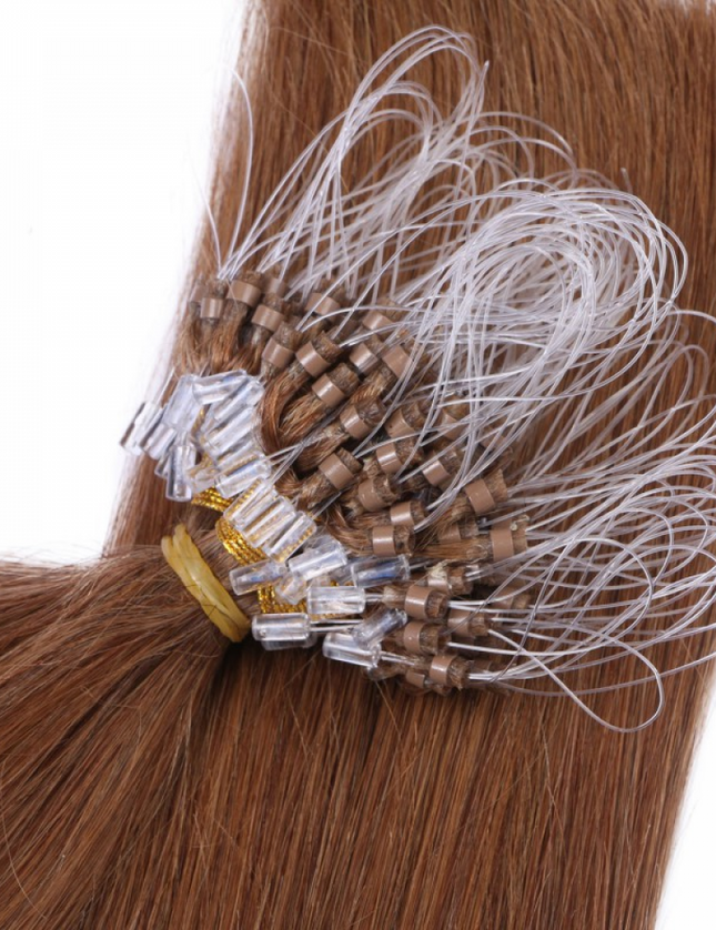 Micro ring hair extensions---Color 8