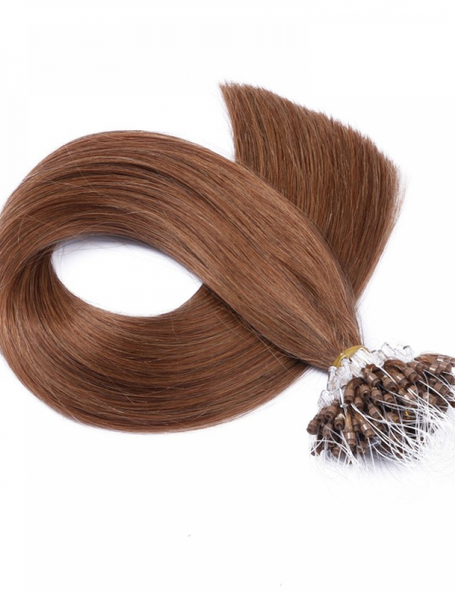 Micro ring hair extensions---Color 8