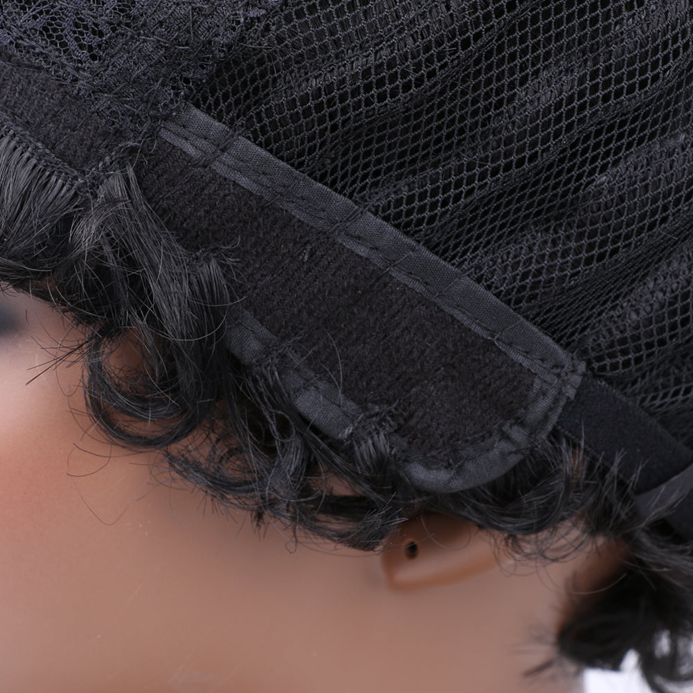 Synthetic Hair Wig Wool Roll -blonde