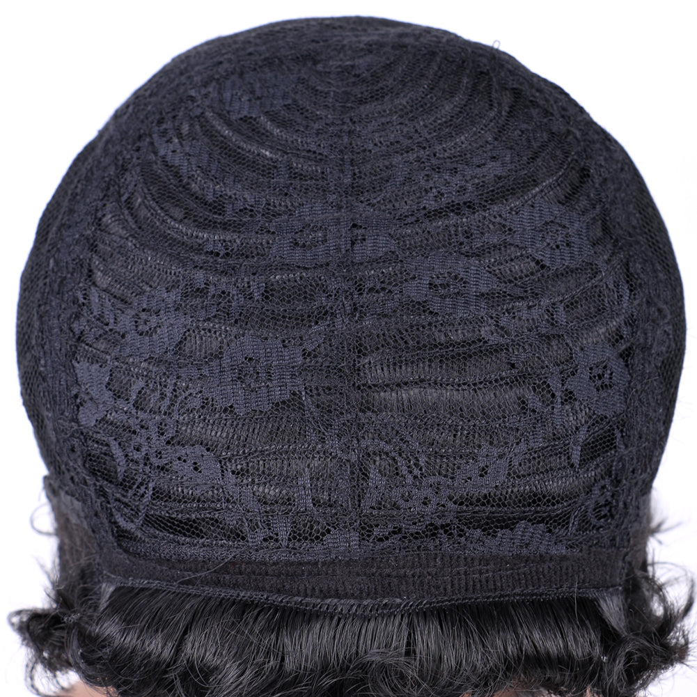 Synthetic Hair Wig Wool Roll -blonde