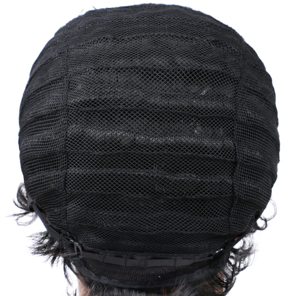 Synthetic Hair Wig Wool Roll -blonde