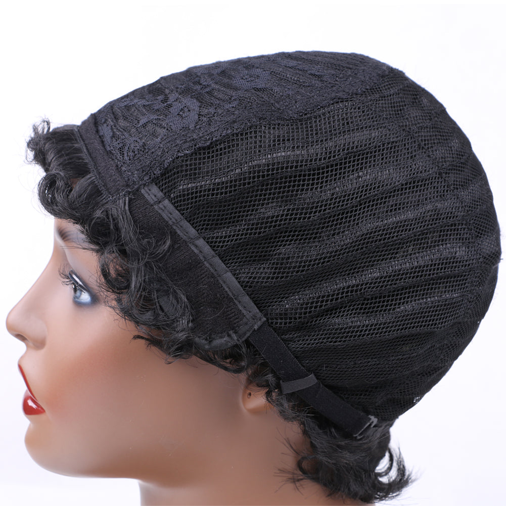 Synthetic Hair Wig Wool Roll -blonde