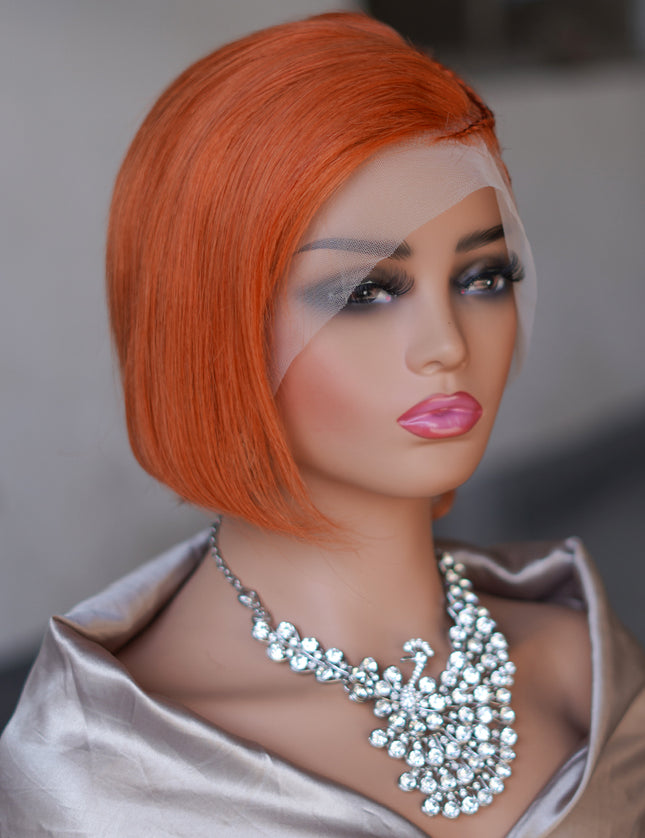 Pixie cut wig 13x4 Lace Frontal Wig---#350---JK045