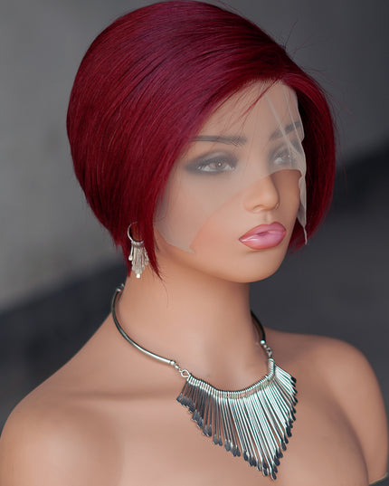 Pixie Cut Wig 13*4*1 lace part --9164---pay 1 get 2