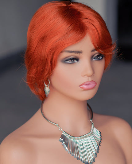 Machine made pixie cut wig---#350---JKF661--- pay 1 get 2